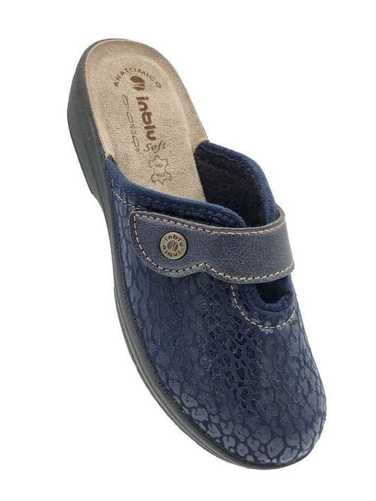 Winter Women's Slippers Blue