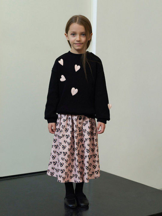 Kinder Rock aus Cord Rosa