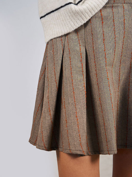 Mini Skirt Brown