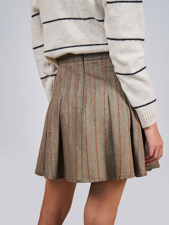 Mini Skirt Brown