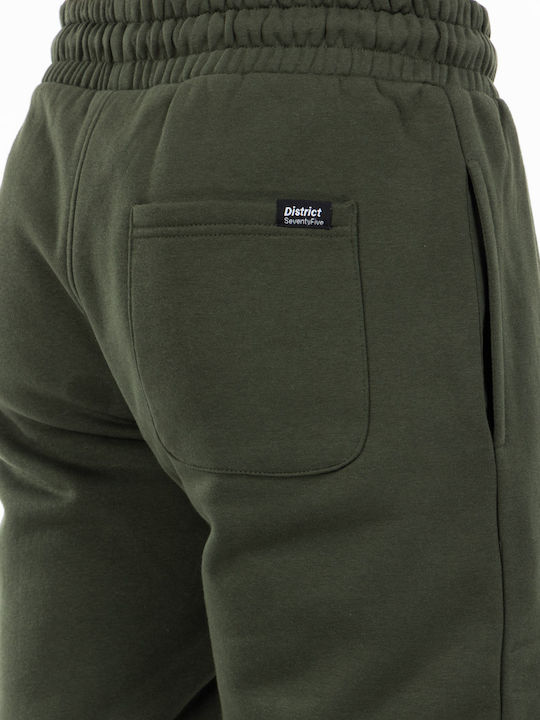Sweatpants with Elastic Khaki