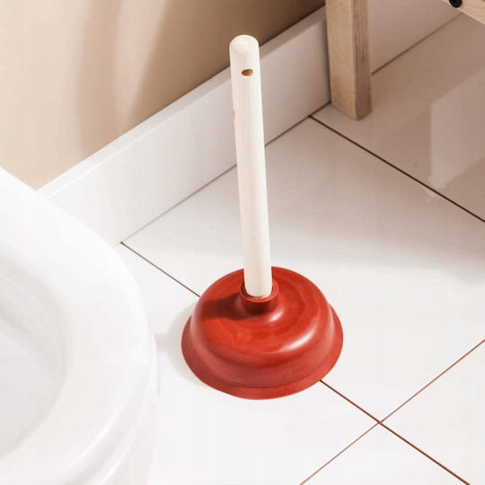 Sanitary Plunger Toilet Wooden Handle