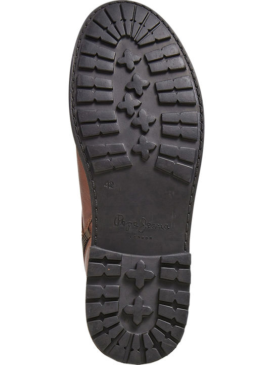 Fred Land Leather Brown Men's Boots
