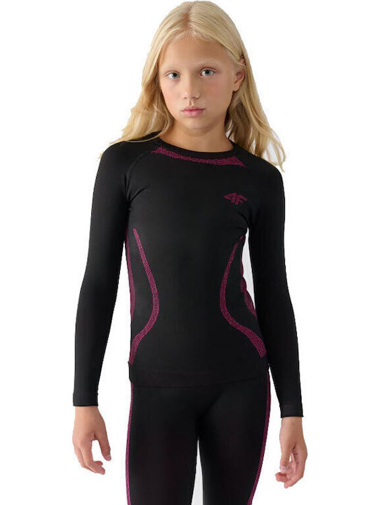 Kids Thermal Set Black/Pink
