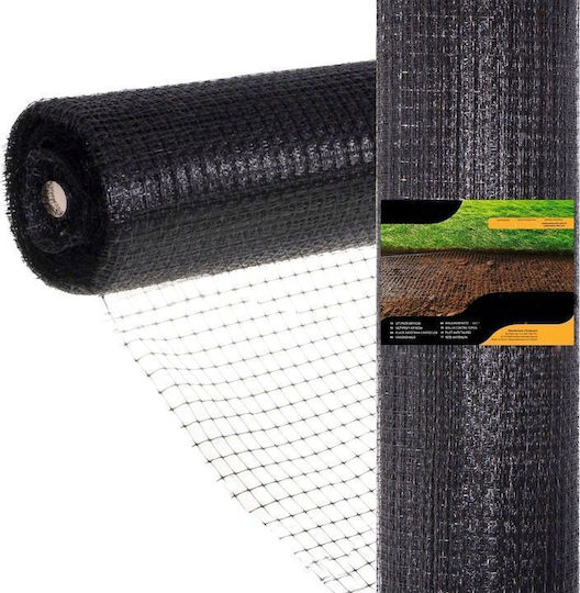 Maulwurfschutz Gartennetz 30g/m² 1x25 Meter Schwarz