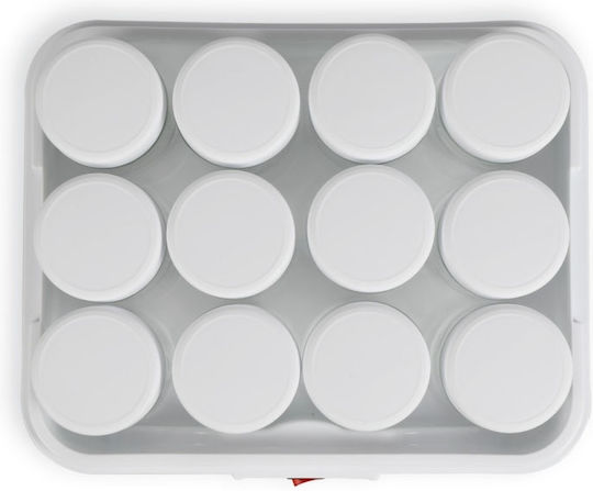 Livoo Γιαουρτομηχανή 1.2lt Λευκή 21.5W