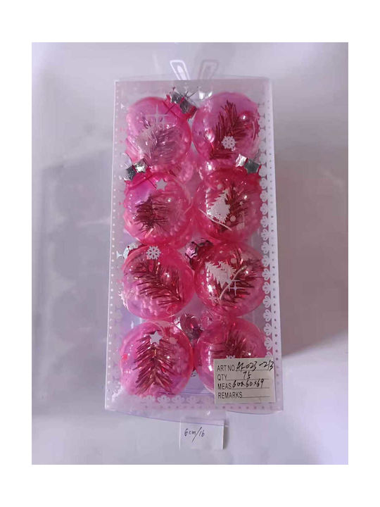 Set 16 Kugeln 6cm