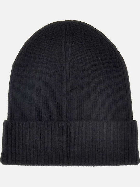 Beanie Ανδρικός Σκούφος Πλεκτός σε Μαύρο χρώμα
