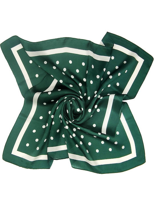 Gift-Me Women's Silk Scarf Green