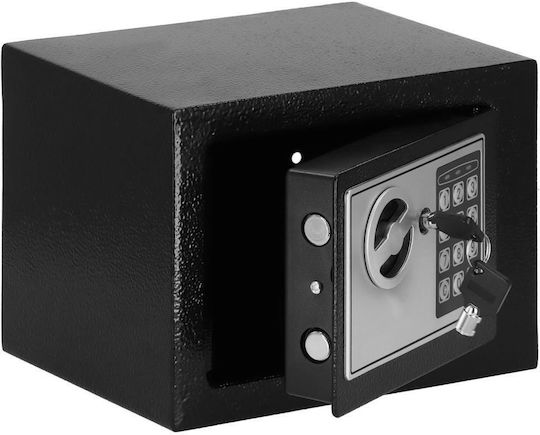 Seif cu Blocare Digitală și Cheie cu Dimensiunile L17xW23xH17cm cu Greutatea 3.2kg