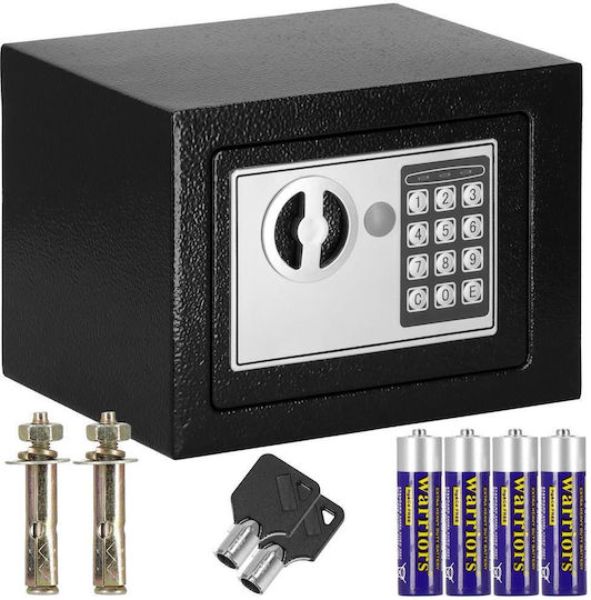 Seif cu Blocare Digitală și Cheie cu Dimensiunile L17xW23xH17cm cu Greutatea 3.2kg