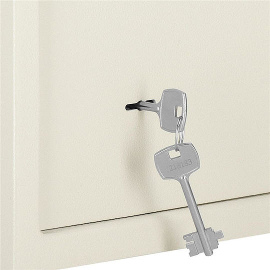 Cheie standard pentru seif 200x310x200 mm oțel bej