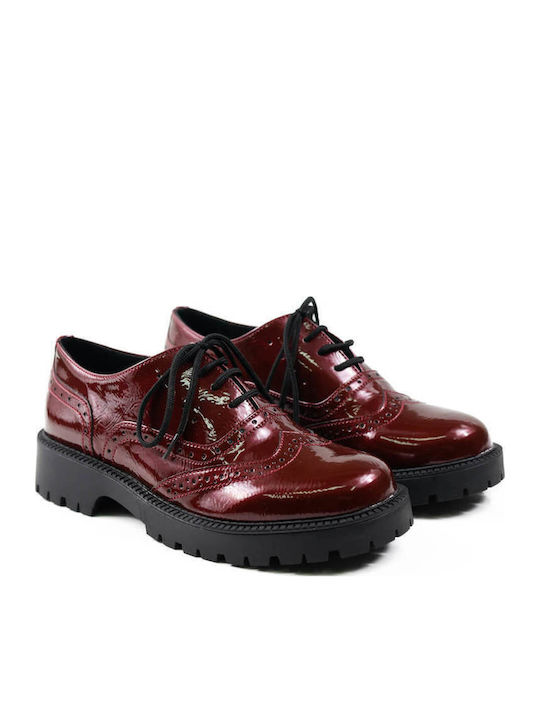 Ligglo Γυναικεία Oxfords από Λουστρίνι σε Χρώμα Ligglo Γυναικεία Oxfords από Λουστρίνι σε Χρώμα
