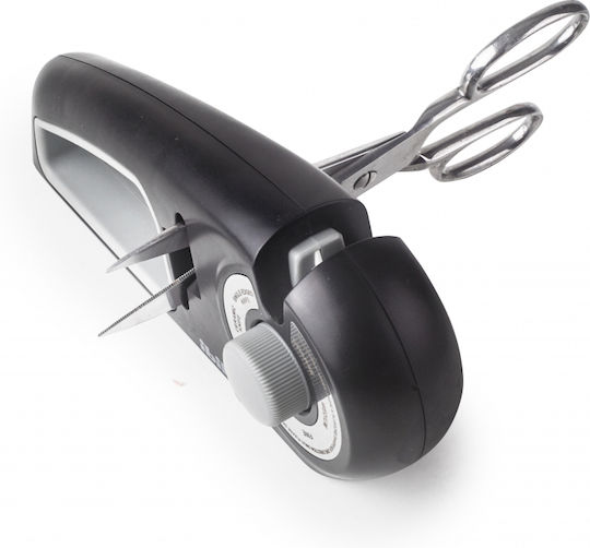 Ascuțitor profesional de cuțite Ibili din oțel inoxidabil 23x5 cm negru argintiu