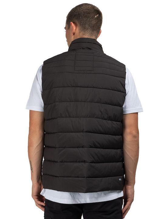 District75 Sleeveless Jacket BLACK