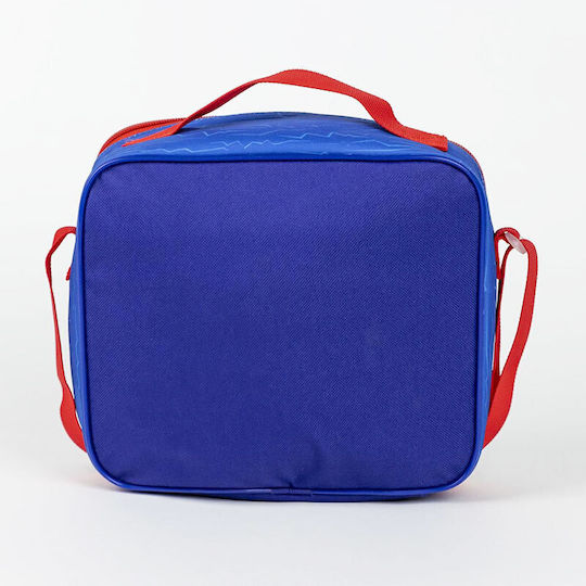 Sonic Insulated Lunch Bag Blue Red