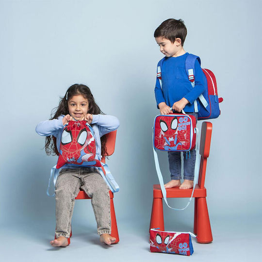 Cerda Spidey School Insulated Food Case Blue Spiderman 21 x 8.5 x 19cm