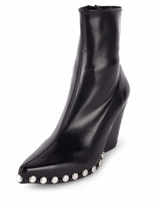 Jeffrey Campbell Walton-st Black 010100342300138 Cowboy Boots Black