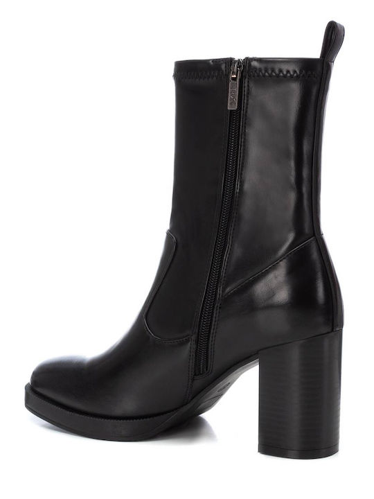 Vegan Stiefeletten Damen Schwarz