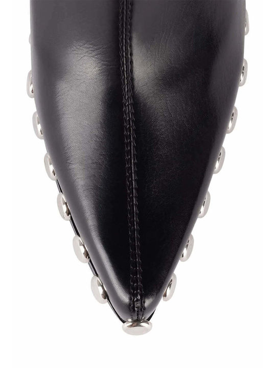 Walton-st Black 00138 Leather Women's Cowboy Boots Black