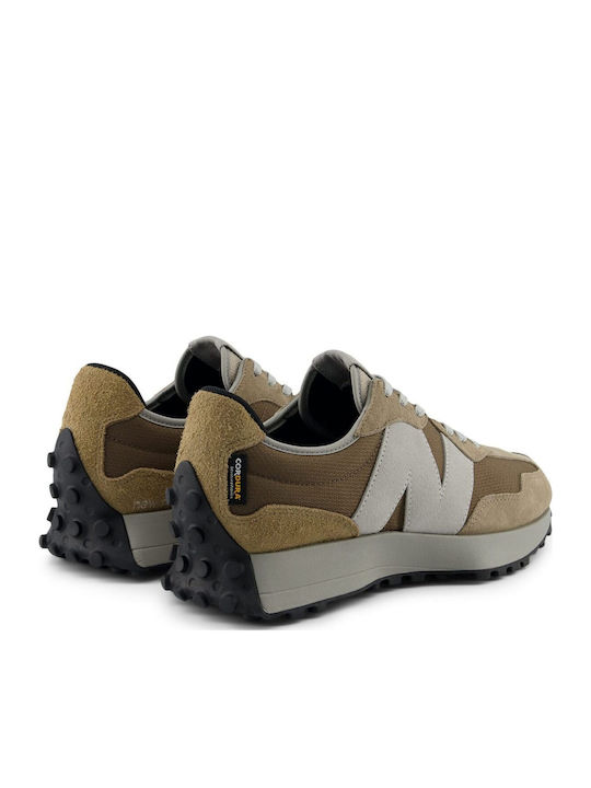 327 Ανδρικά Sneakers Beige Brown