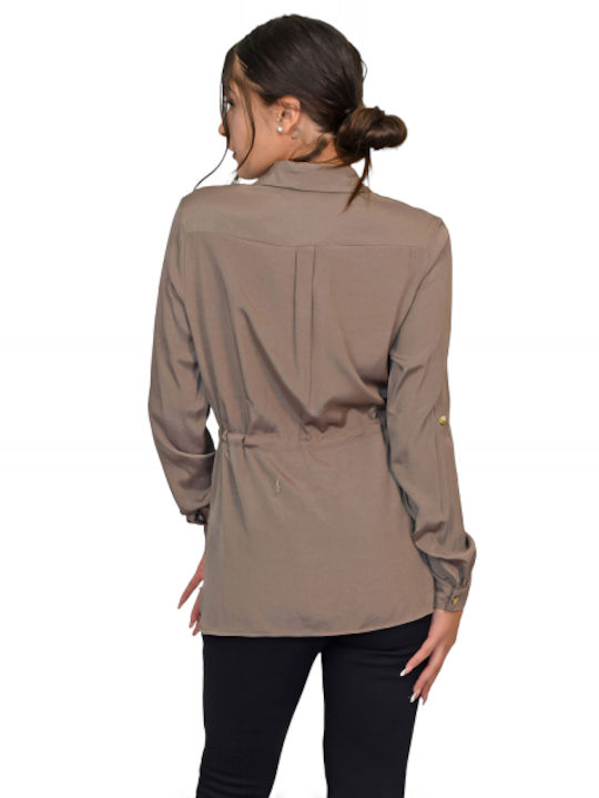 Morena Spain Women's Long Sleeve Shirt coffee