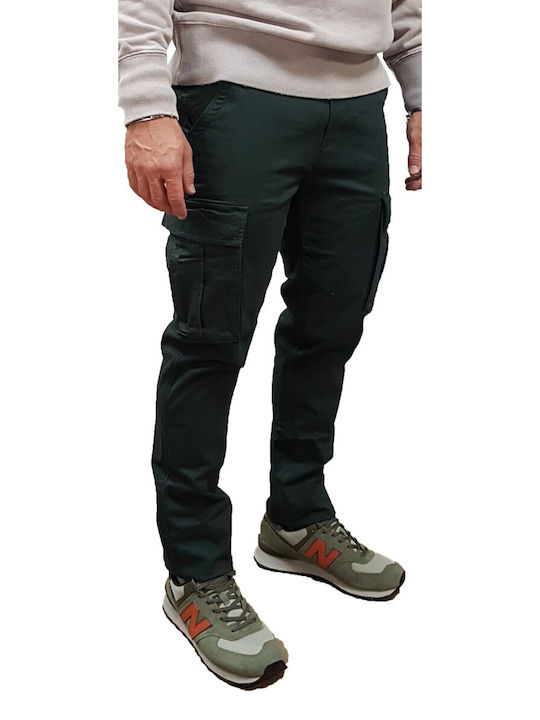 Rebase Trousers Cargo Forest Green