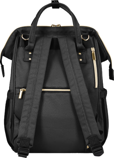Kikka Boo Diaper Bag Siena Black & Gold