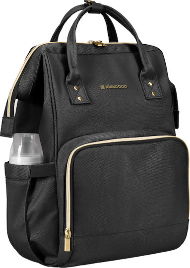 Kikka Boo Diaper Bag Siena Black & Gold