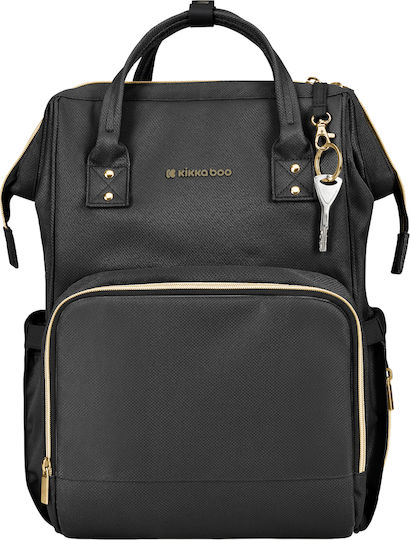 Kikka Boo Diaper Bag Siena Black & Gold