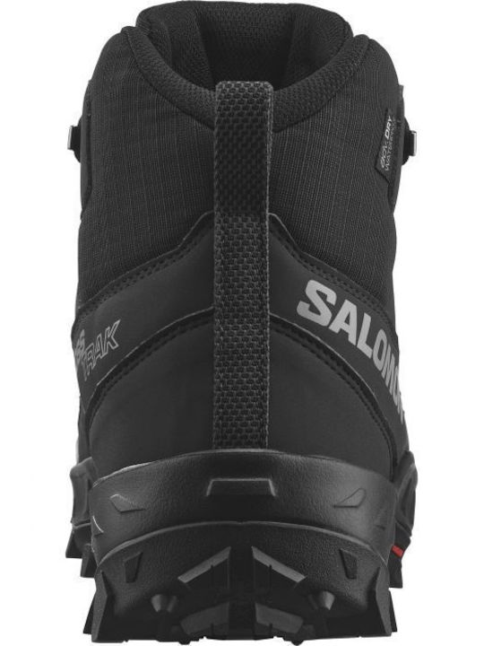 Salomon Men's Hiking Boots Waterproof Black