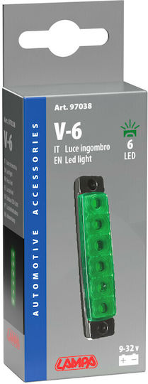 Lampa Φως Όγκου Φορτηγού - Πράσινο L9703.8