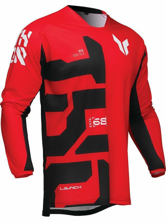 Thor Launchmode Men's Jersey Motocross Red