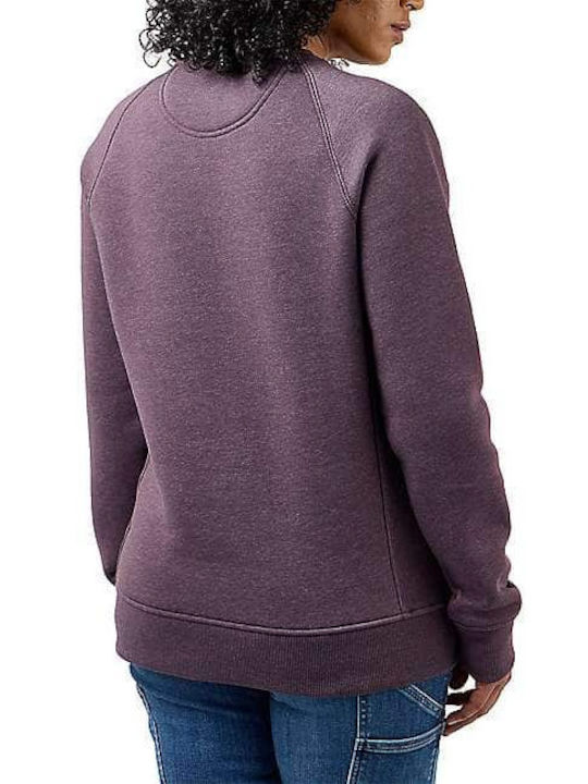 Carhartt Midweight Women's Sweatshirt Purple