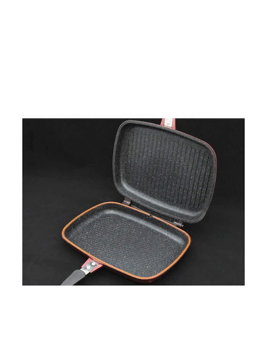 Royalty Line Double Pan made of Aluminum with Stone Coating Copper 34cm