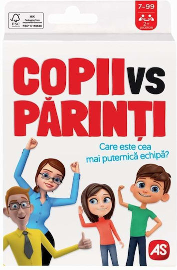 Joc de Societate Kids vs Parents pentru 2+ Jucători 7+ Ani AS