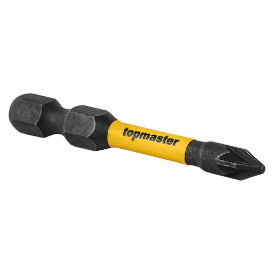 Topmaster Set 2 Screwdriver Bits Cross / Star/Torx