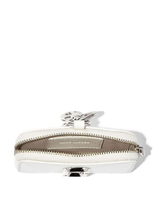 Small Leather Women's Wallet Classic White