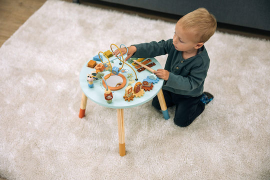 FreeOn Activity Table made of Wood with Sounds for 18++ Months