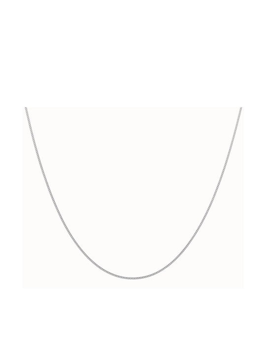 Croma Catene Silver Chain Neck Length 40cm