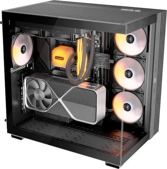 Be Quiet Light Base 600 LX Gaming Midi Tower Computer Case with Window Panel and RGB Lighting Black