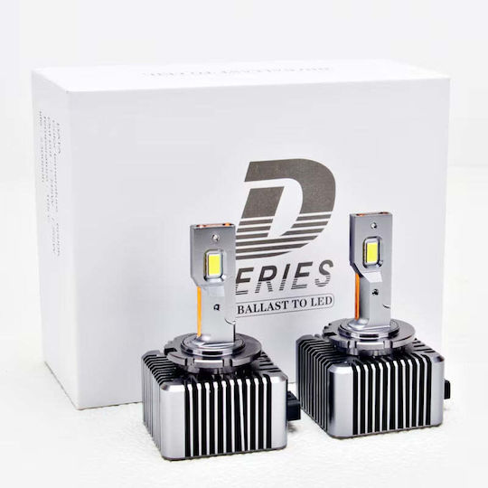 Set de 2 becuri LED Xenon D1s 6500k 10000lm Xenon VW BMW Audi