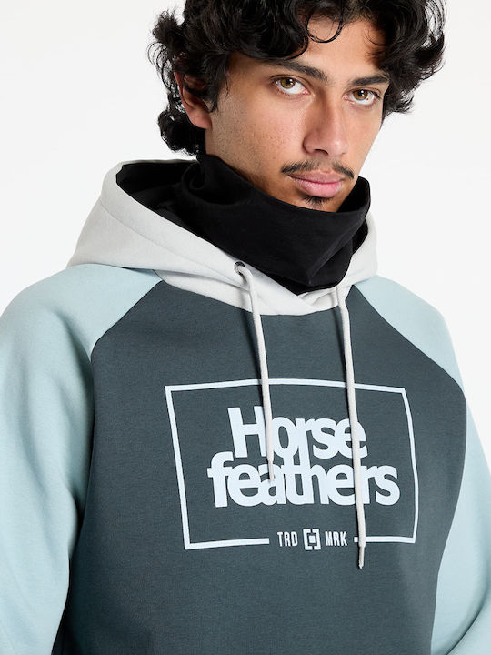 Horsefeathers Sweatshirt with Hood Gray