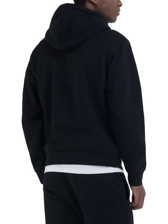Sweatshirt mit Kapuze Black