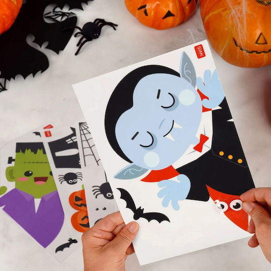 Halloween Legami Set of 35 Static Cling Window Stickers Windo-wow Wds0001