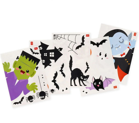 Halloween Legami Set of 35 Static Cling Window Stickers Windo-wow Wds0001