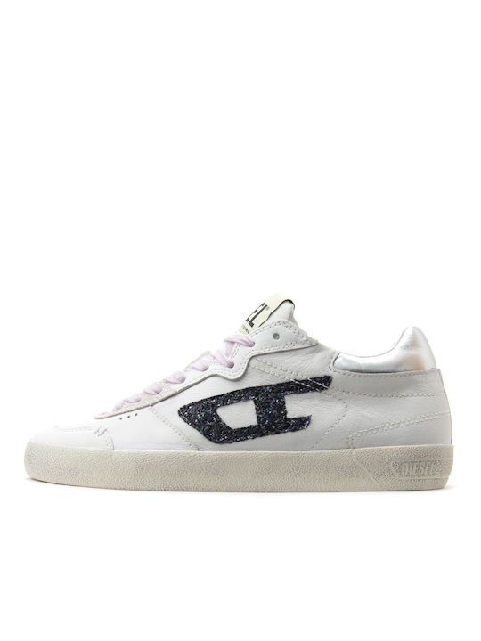 Diesel S-leroji Sneakers Silver- White- Black