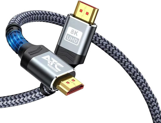 ATC HDMI 2.1 Cable HDMI male - HDMI male 5m Blue