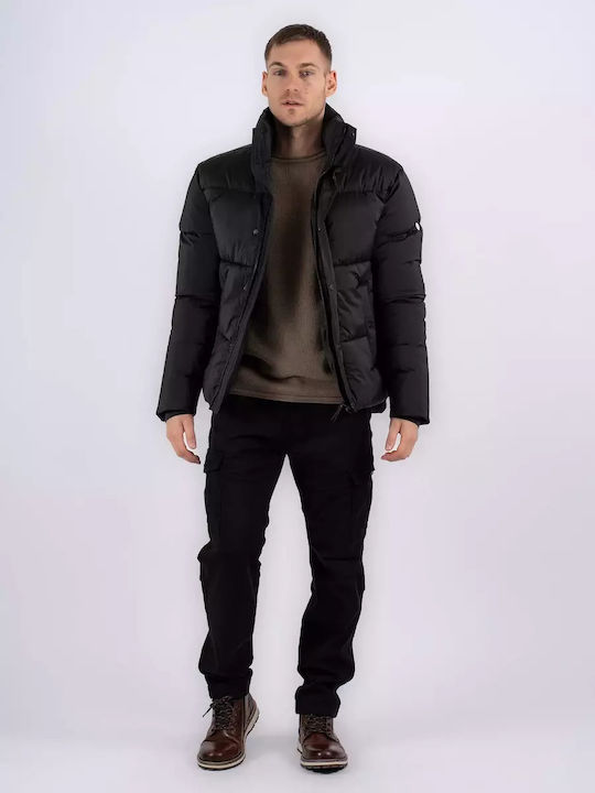 Winter Jacke Black
