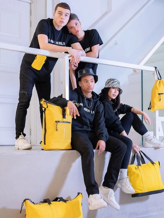 New Rebels Waterproof Backpack Backpack for 15" Laptop Yellow 51.113507
